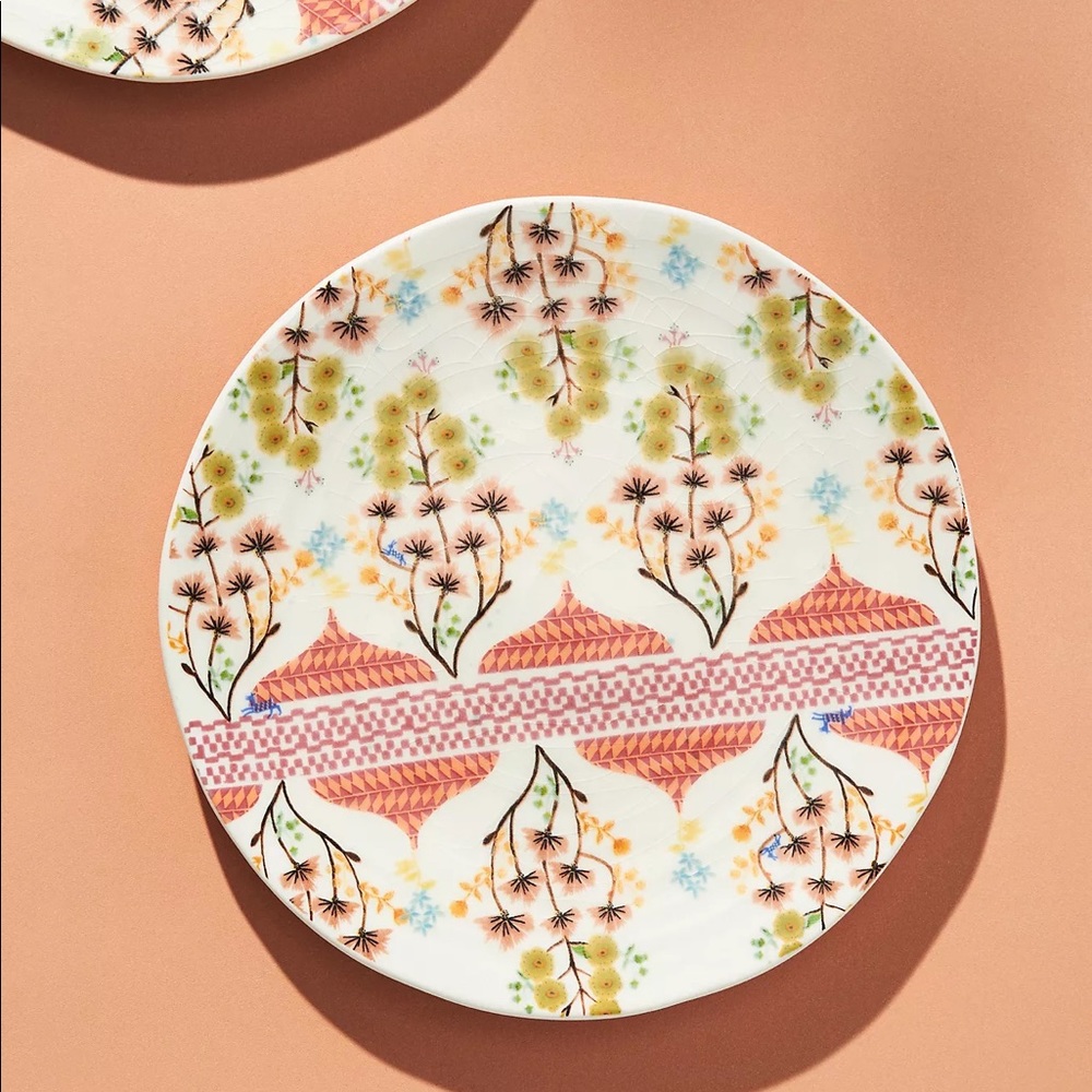 Anthropologie BRAND NEW, Renata Side Plates Set of 4